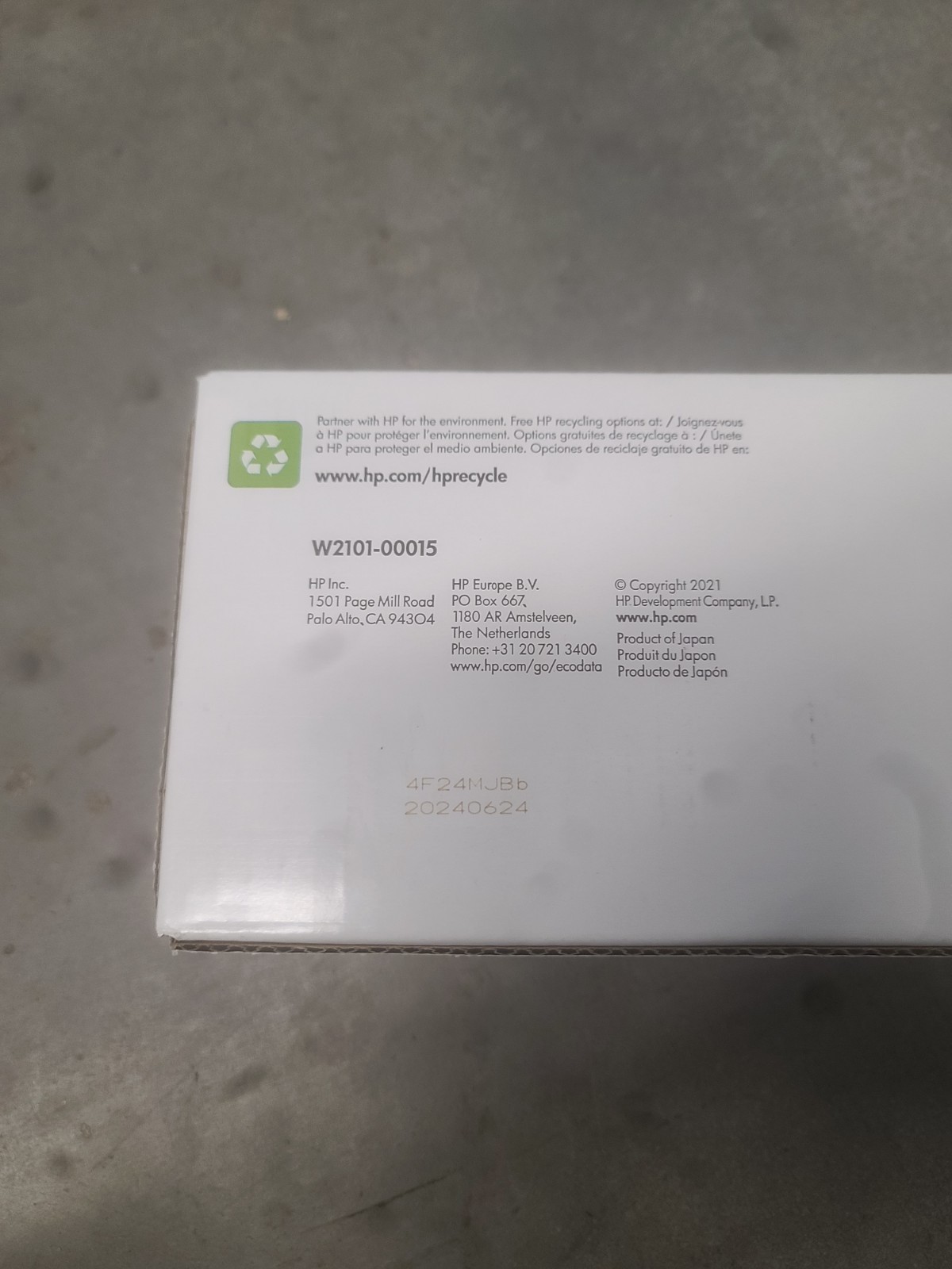 HP 210X Black Laserjet Toner Cartridge Genuine Original OEM