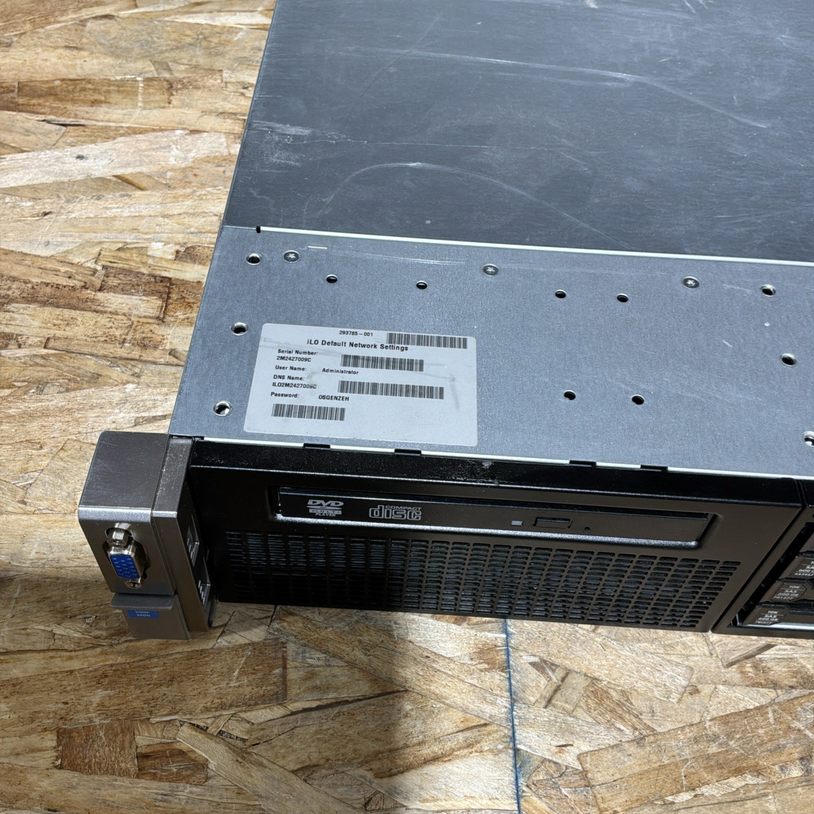 HP Proliant DL380p G8 2x E5-2640 v2 2.5ghz 20-Cores / 48gb 5x 600GB HD C307