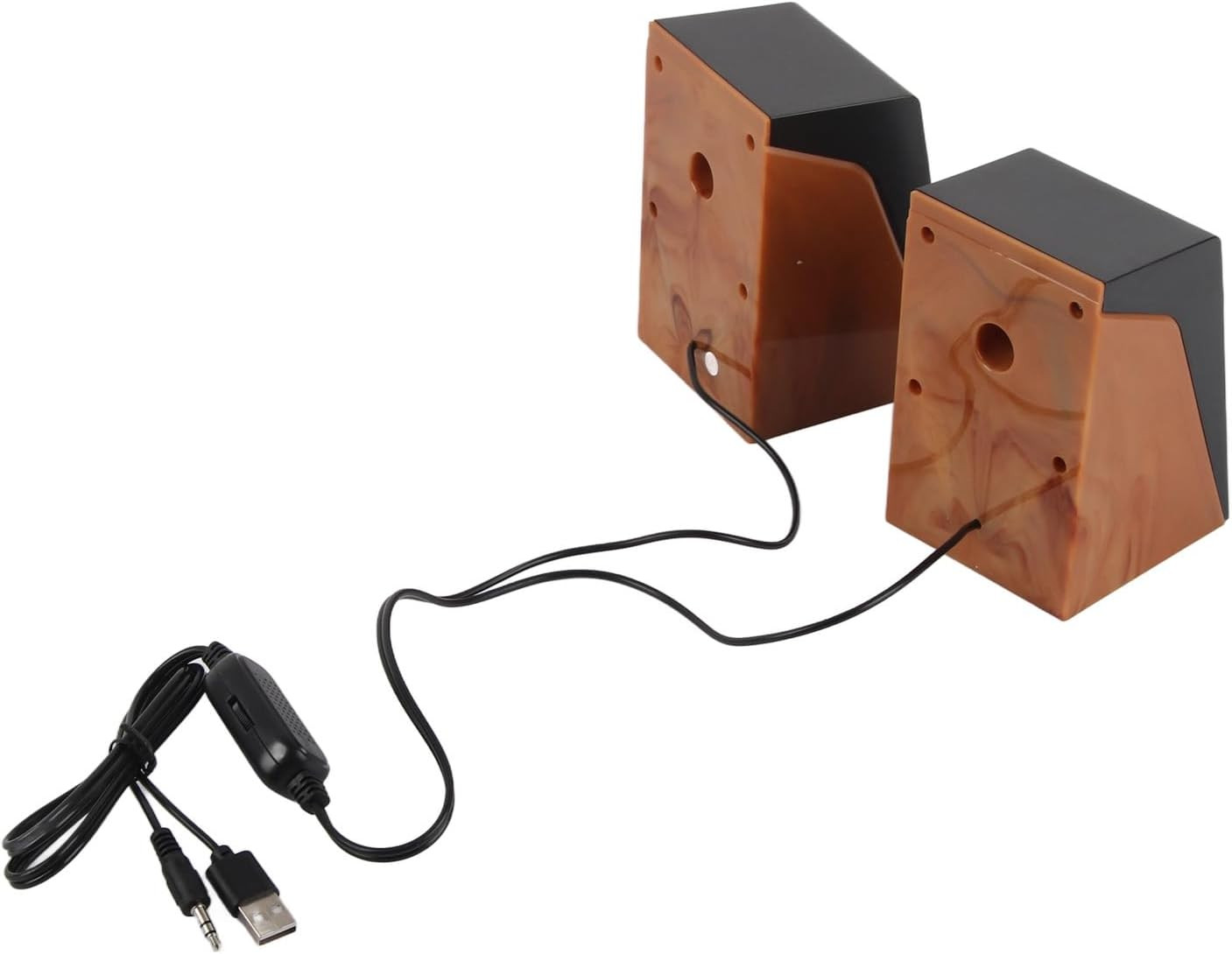 PC Speakers USB Powered with HiFi Sound & Deep Bass | Plug-and-Play for Computer