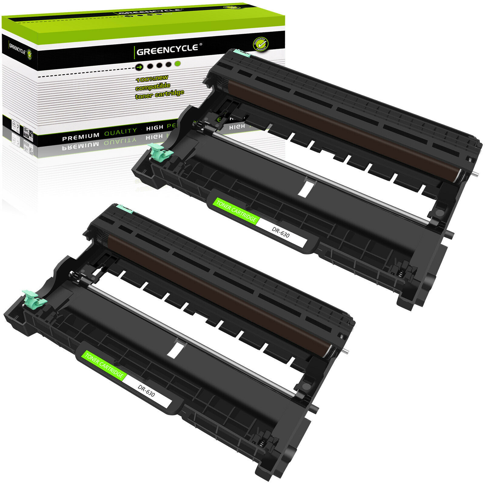 2PK DR630 Drum Units Compatible For Brother DCP-L2520DW DCP-L2540DW HL-L2300D