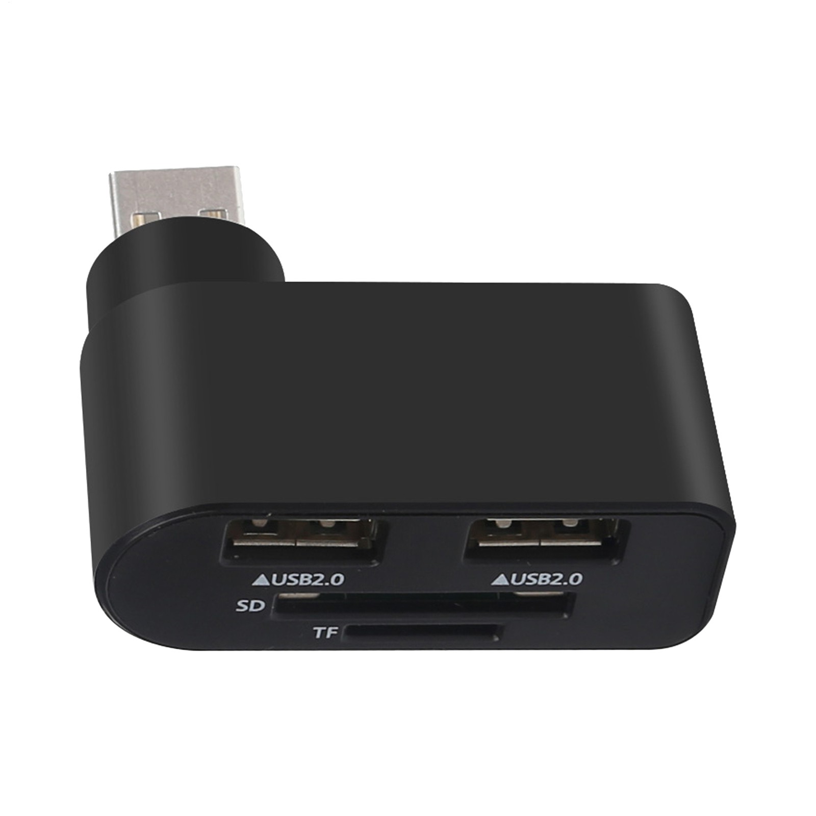 4 in 1 Rotatable USB Hub C to HDMI Adapter Portable SD Card Reader