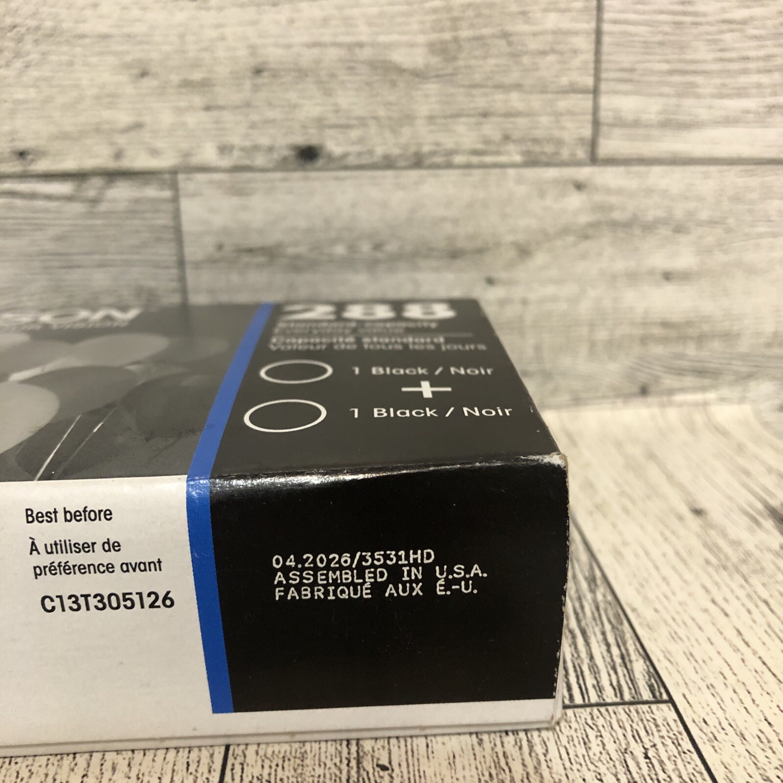 Epson 288 Black Ink Cartridges Combo Pack (2 Inks) – New (exp. 04/2026)