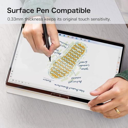 2Pcs Screen Protector for Microsoft Surface Pro 11/Pro 10/Pro 9/Pro 8/Pro X 13″
