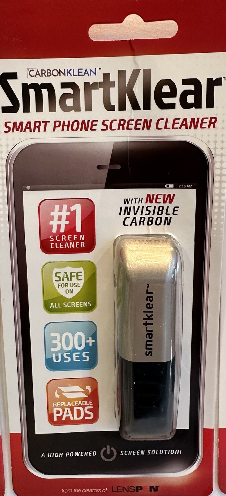 CarbonKlean SmartKlear Injected Smartphone Tablet Ipad Screen Cleaner YOU CHOOSE