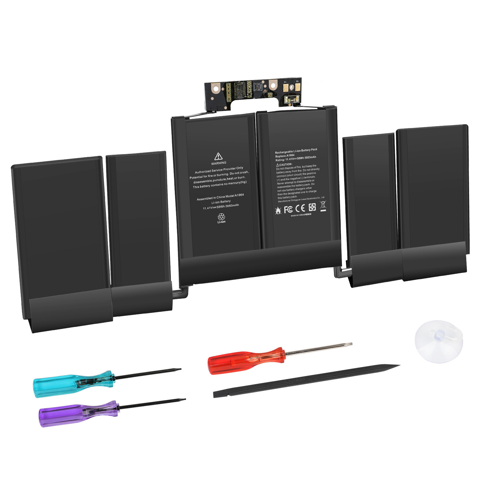 A1964 A1989 Battery for MacBook Pro 13 A1989 Laptop Mid 2018 2019 A2251 2020