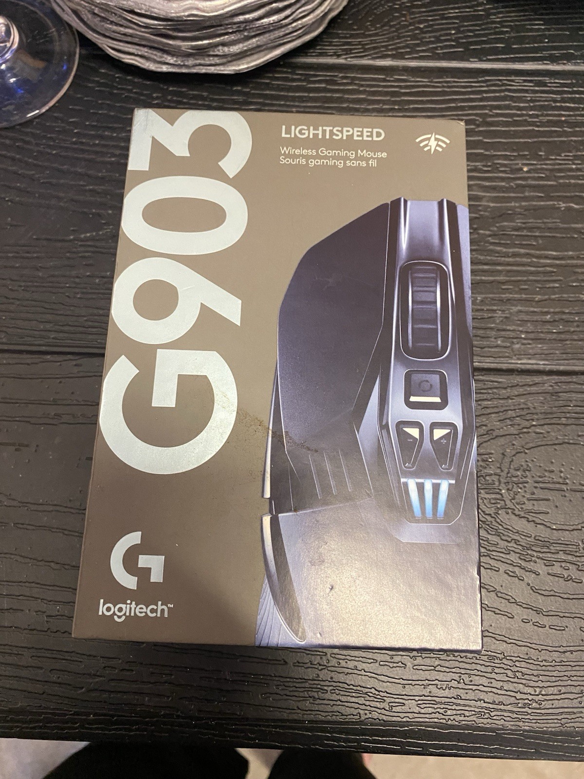 Logitech G502 LIGHTSPEED Wireless Gaming Mouse 25600 DPI Programmable LED