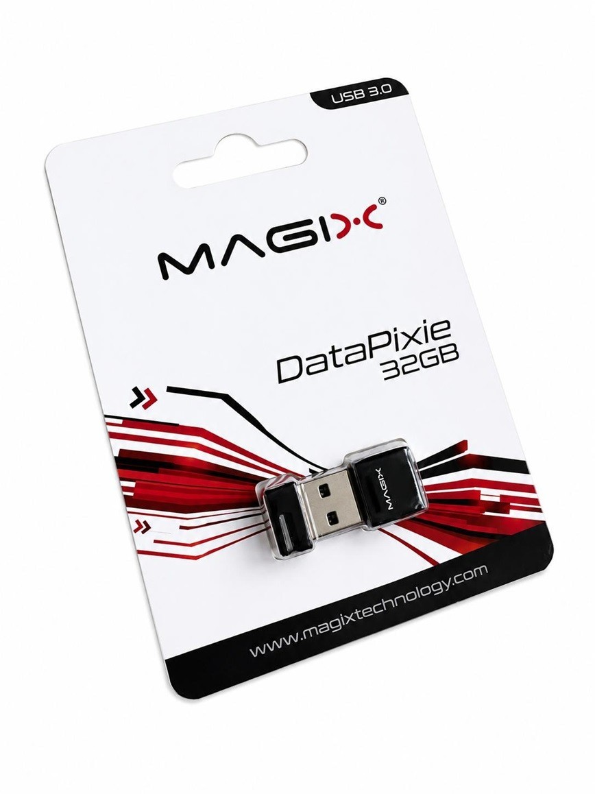 Magix 32GB USB 3.0 Flash Drive DataPxie, Read/Write Speed Up To 60/15 MB/s