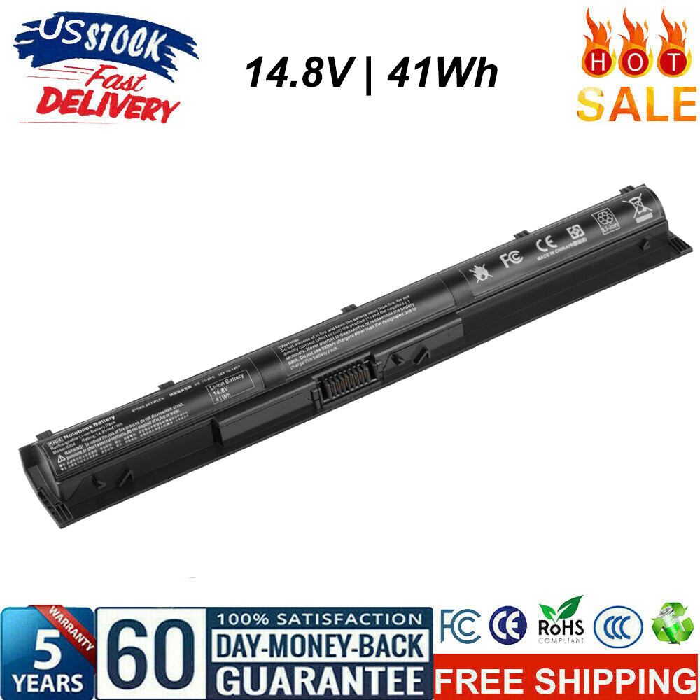 KI04 K104 KIO4 Battery for HP Pavilion 14 15 17 800009-421 800049-001