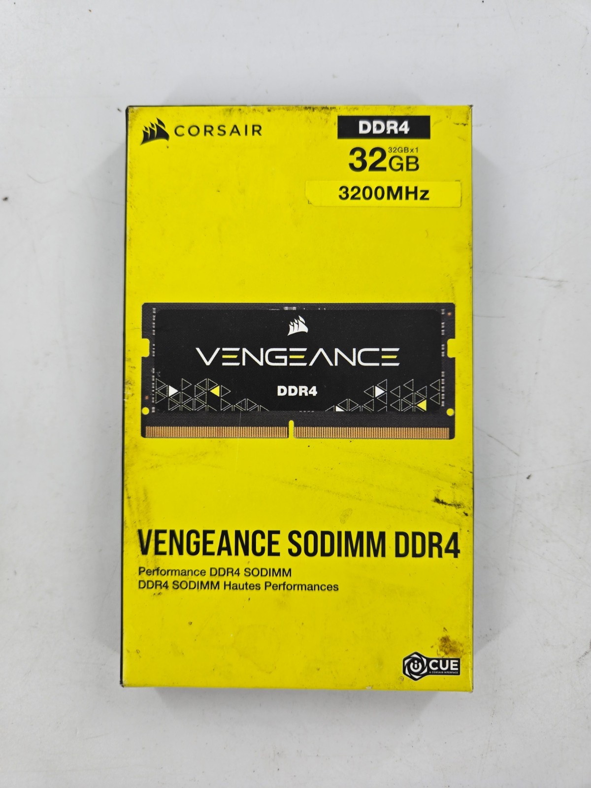 Corsair 32GB PC4-25600 Factory Sealed Laptop Memory RAM (CMSX32GX4M1A3200C22) x1