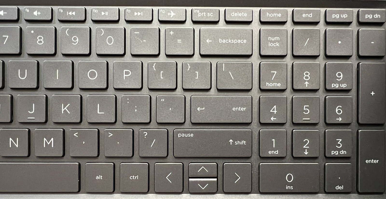 HP Spectre x360 15 | 15-DF LAPTOP KEYBOARD REPLACEMENT KEYS KEYCAPS 15-DF0013DX