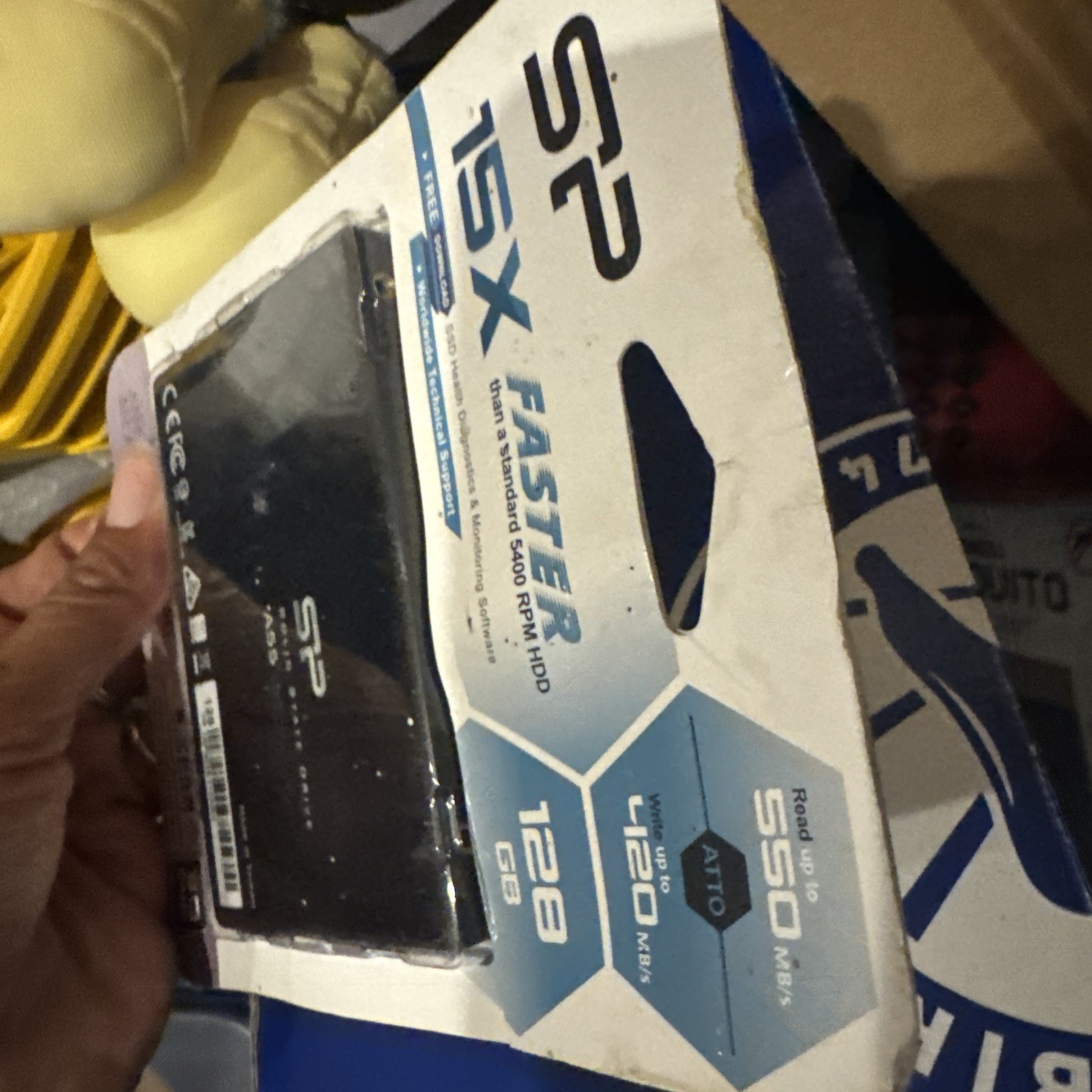 Performance-Boosting Silicon Power 128GB SSD – Shock Resistant & 2.5″ SATA Drive