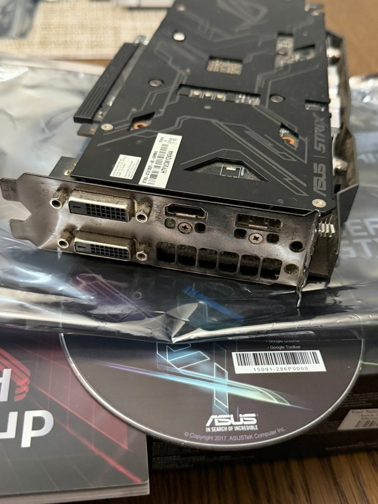 NVIDIA GeForce GTX 1050 Ti ASUS ROG Strix | GDDR5 128Bit | 4GB VRAM