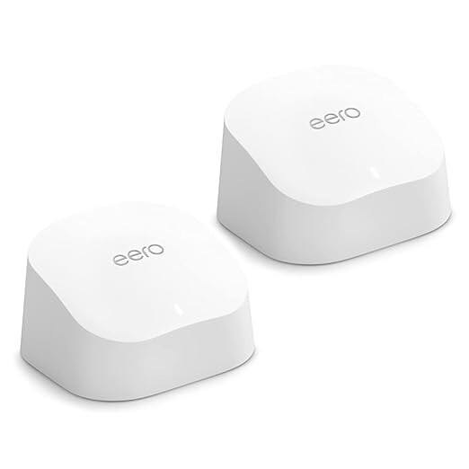 Eero 6 mesh Wi-Fi system | Supports speeds up to 500 mbps