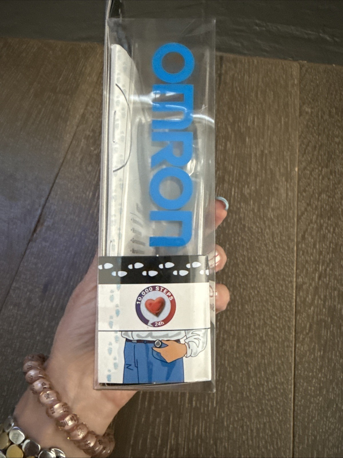 OMRON HJ-152K-E WALKING STYLE ONE STEP COUNTER New 10,000 Step Health Heart