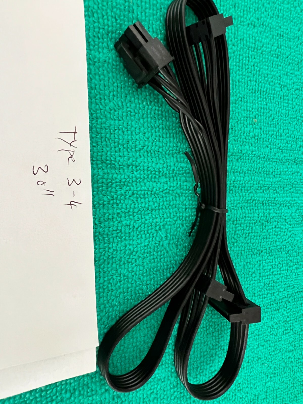 Corsair 6 Pin to 3x SATA DRIVER POWER CABLE for Corsair RM850X , ,original