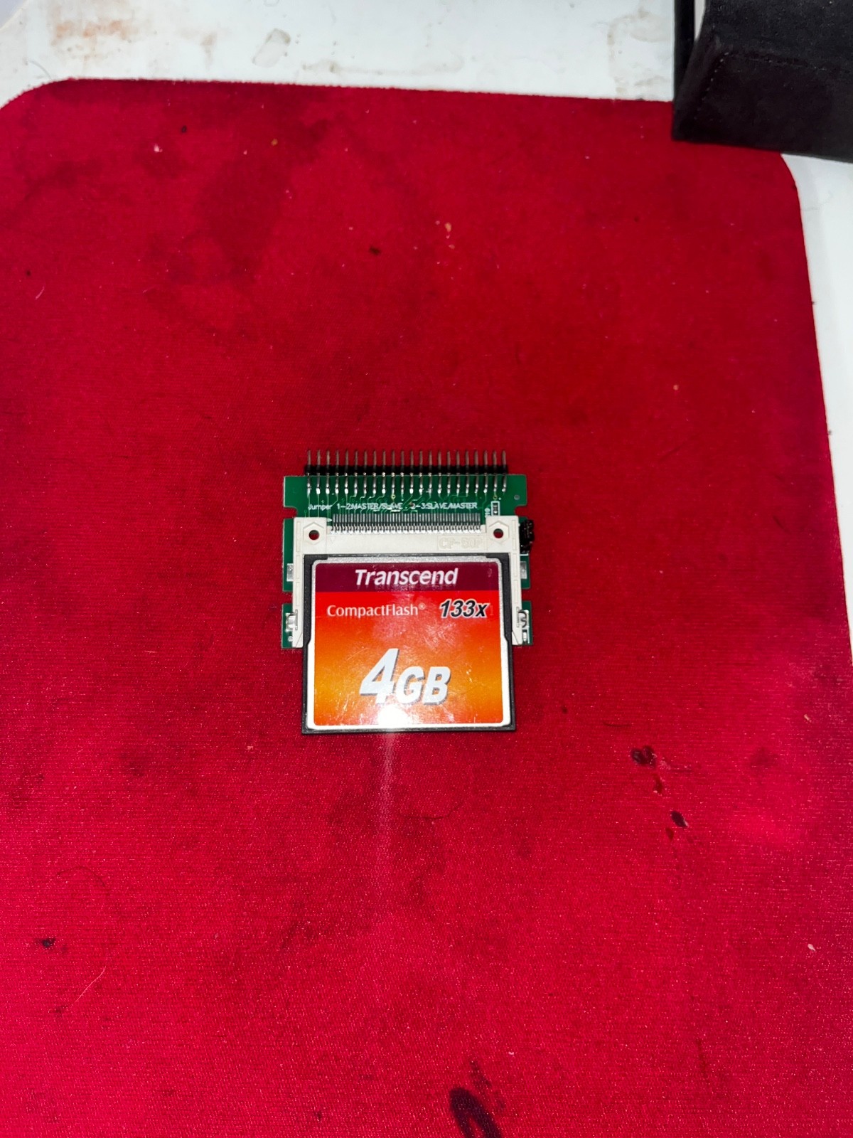 4GB CF Compact Flash Card w/ 2.5-inch IDE 44-pin Adapter for Laptop