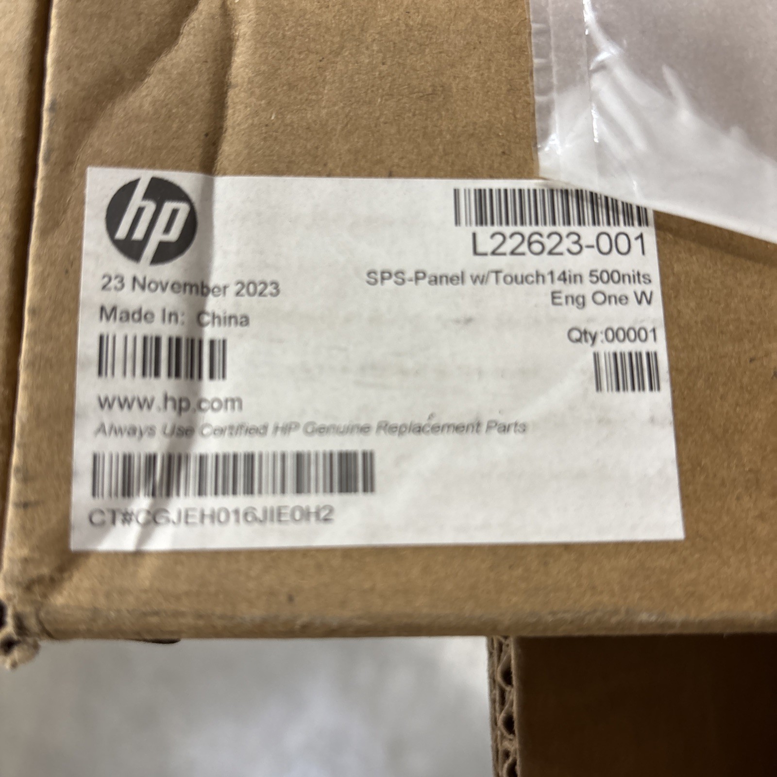 New for HP Elite POS 145 14.0″ 1920×1080 FHD Touch Screen Assembly L22623-001