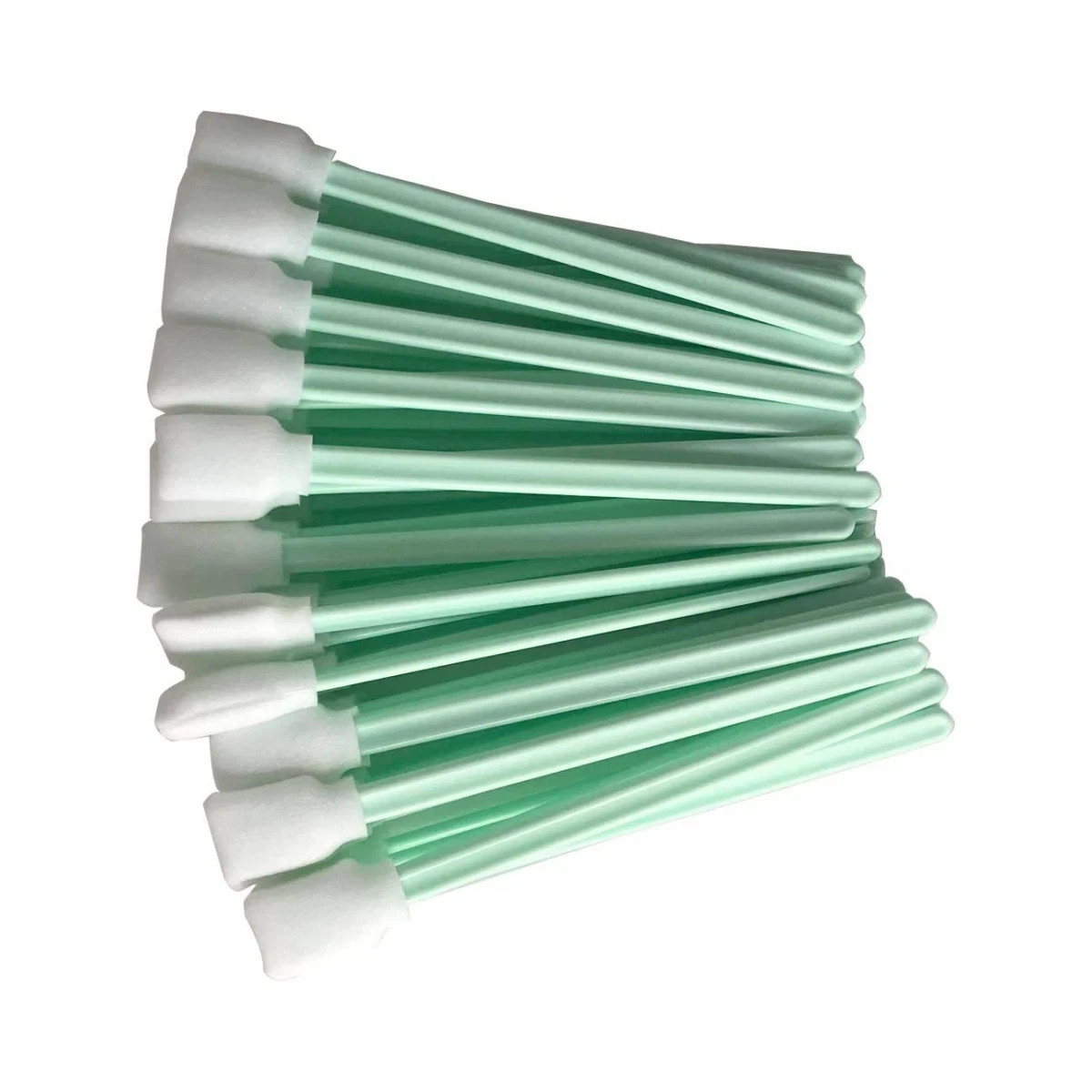 100-Pack Foam Tip Cleaning Swabs – Industrial Precision Sponge Sticks