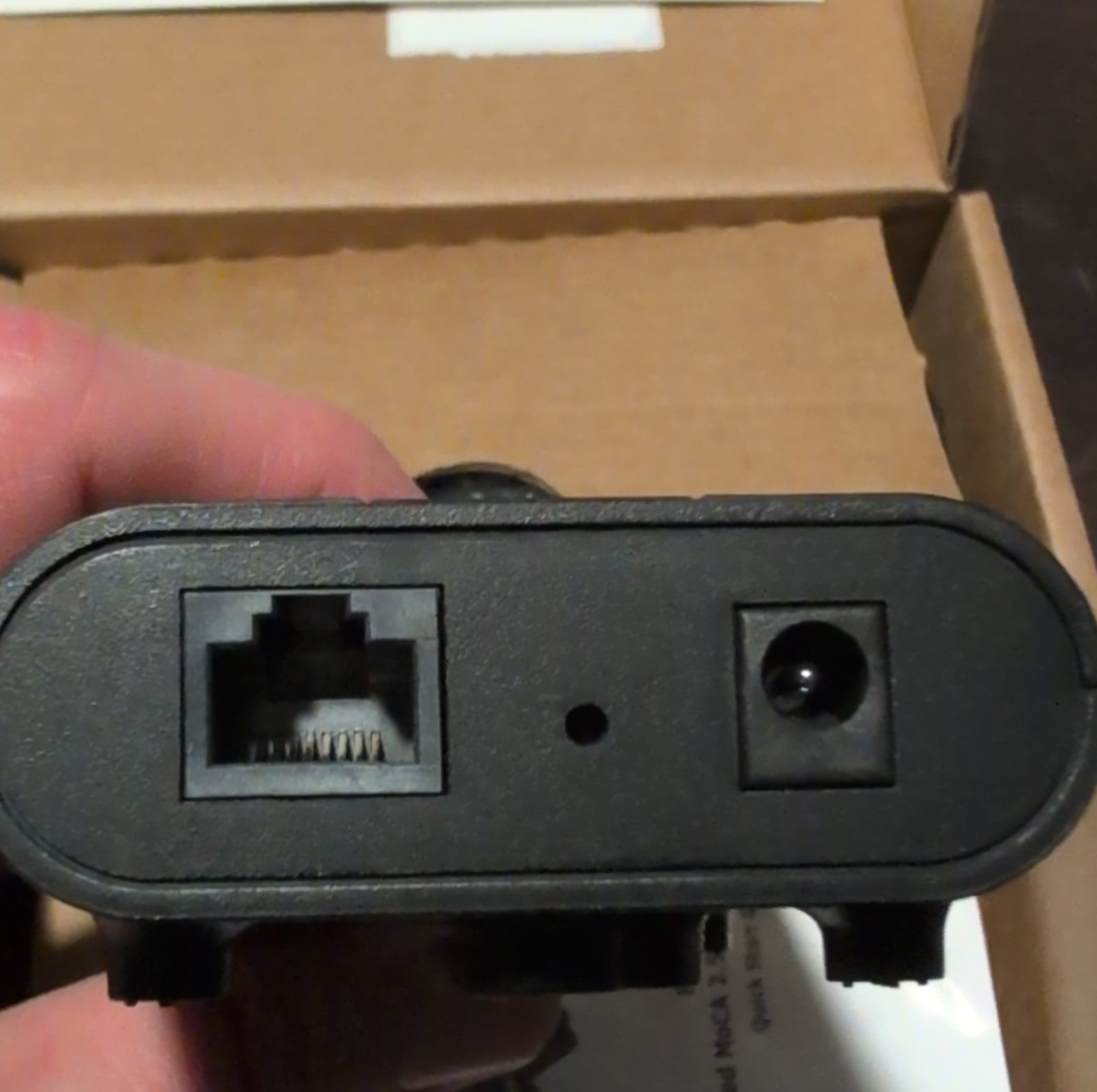 2 x Frontier FCA252 MoCA Ethernet Adapter Extender w/ Coaxial and Ethernet Ports