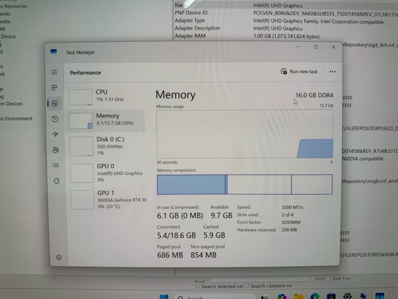 GIGABYTE AERO 15 OLED (1TB SSD, Intel Core i7-11800H, 2.3GHz, 16GB RAM, 3080) 