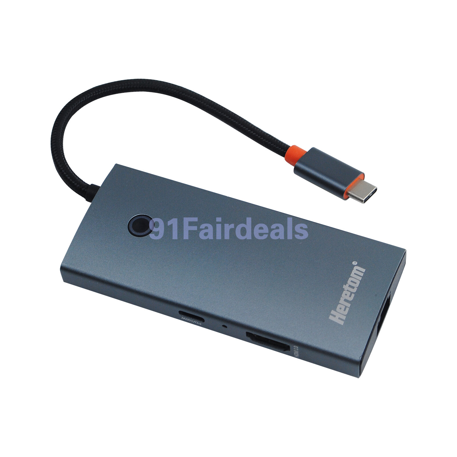 NEW USB C HUB Type-C to HDMI USB 3.0 RJ45 Adapter PD Charger Dock for MacBook