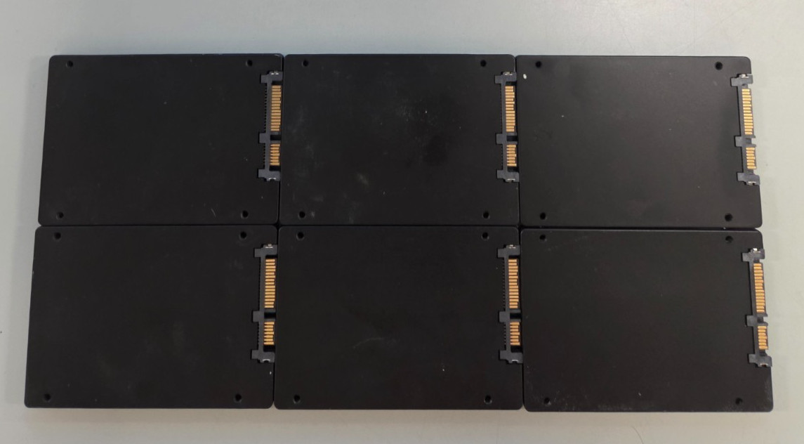 LOT OF 6 Samsung 128GB 2.5″ MZ7PC128HAFU Dell 0NMY6F SATA SSD