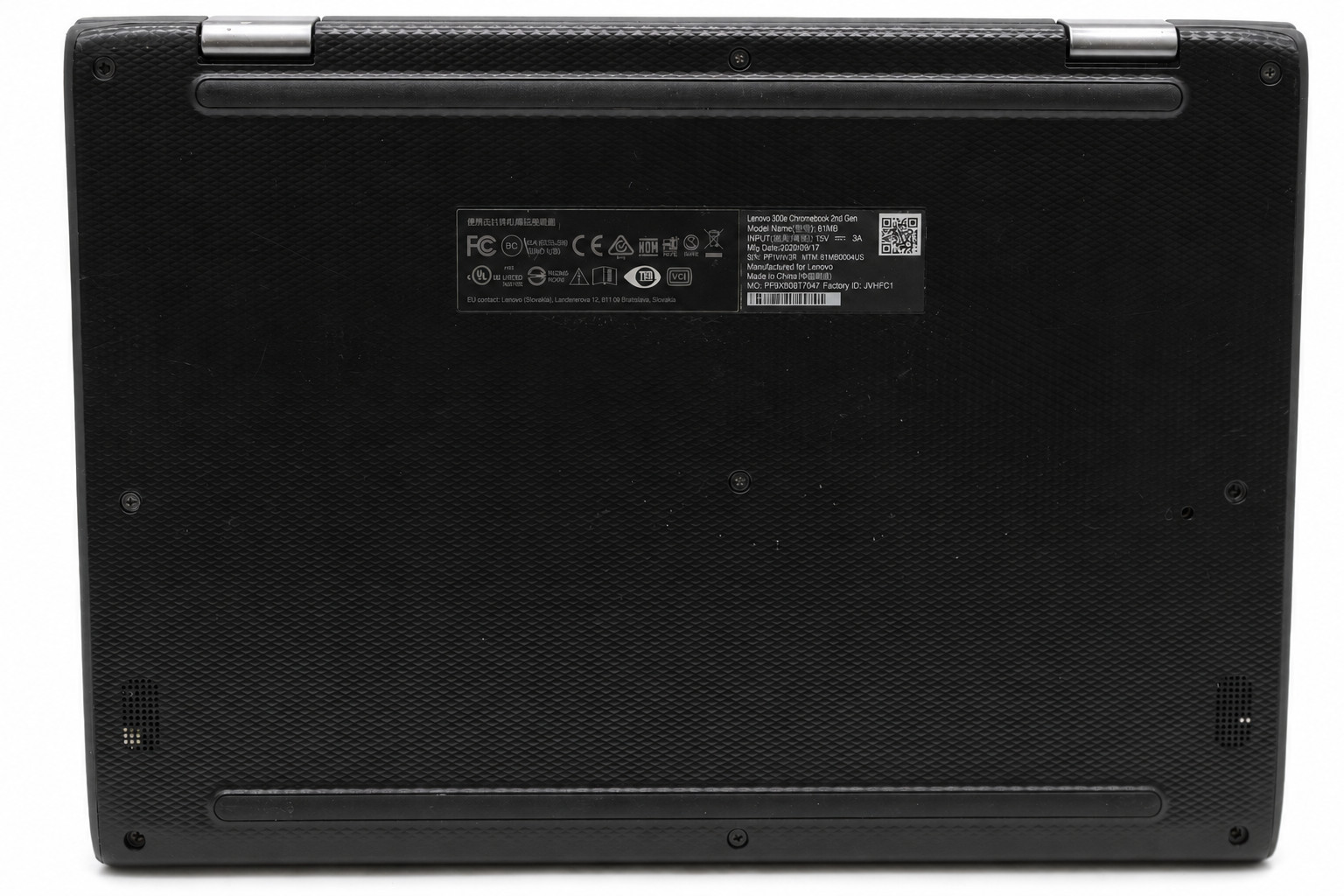 Lenovo 300e Chromebook Intel Celeron N4000 4GB LPDDR4-2400 32GB eMMC PC1770732