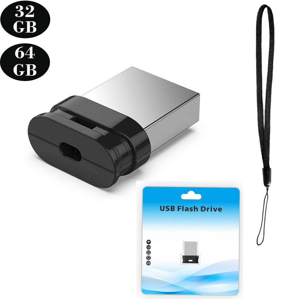 Super Slim mini USB Flash Drive Pen 32gb 64gb Lot Memory Sticks USB 2.0 Drives
