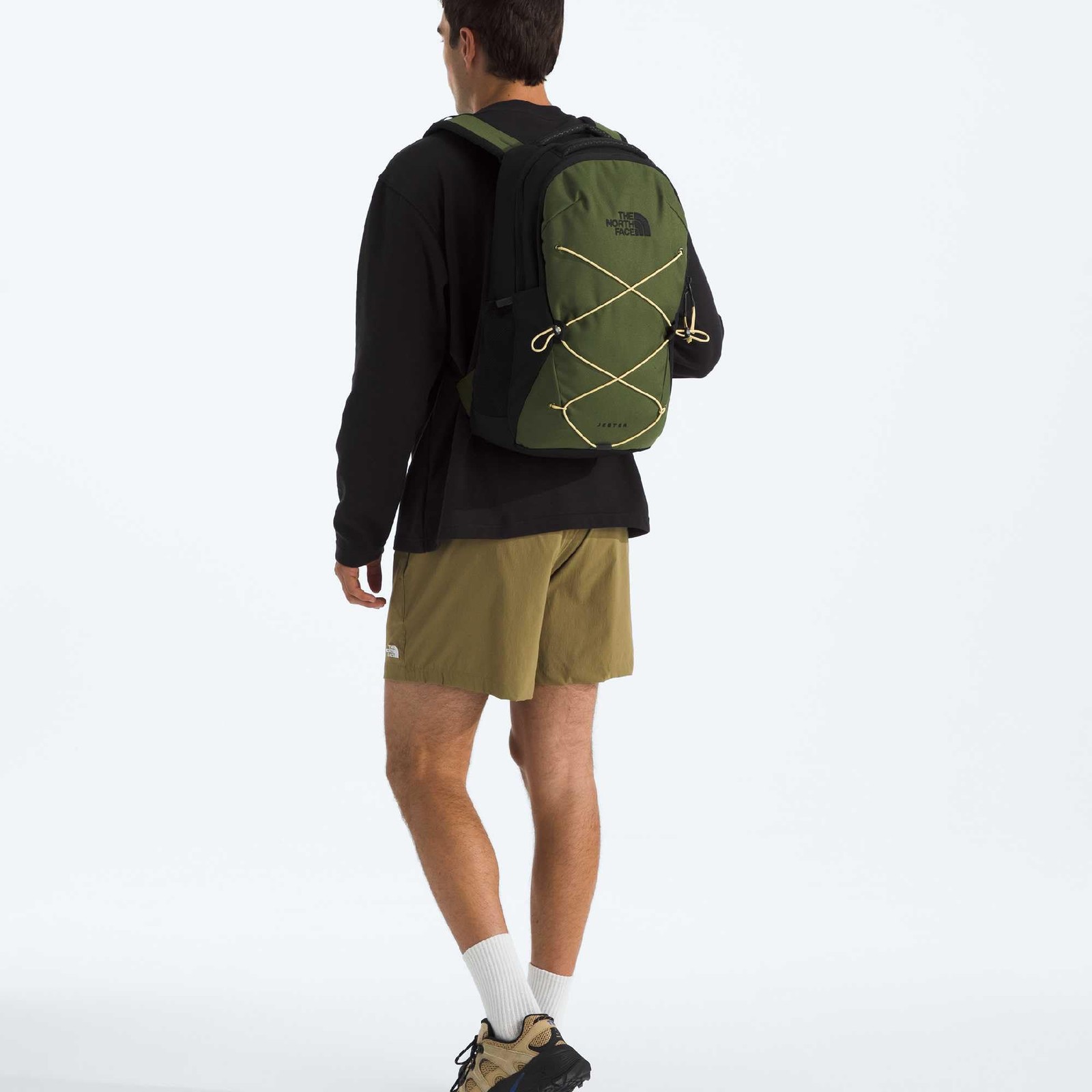 The North Face Jester One Size, Woodland Green/Tnf Black/Honeyed Sand
