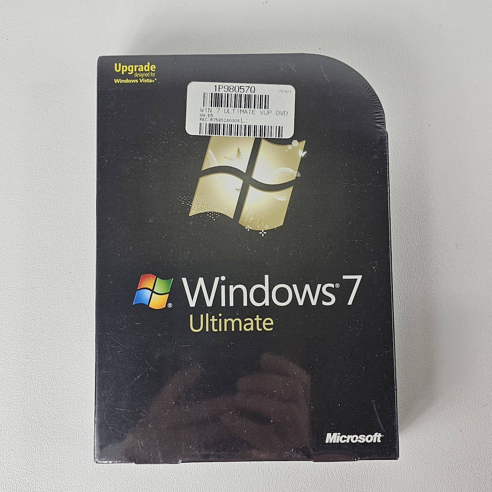 Microsoft Windows 7 Ultimate Upgrade For Windows 32/64 bit discs NEW SEALED BOX