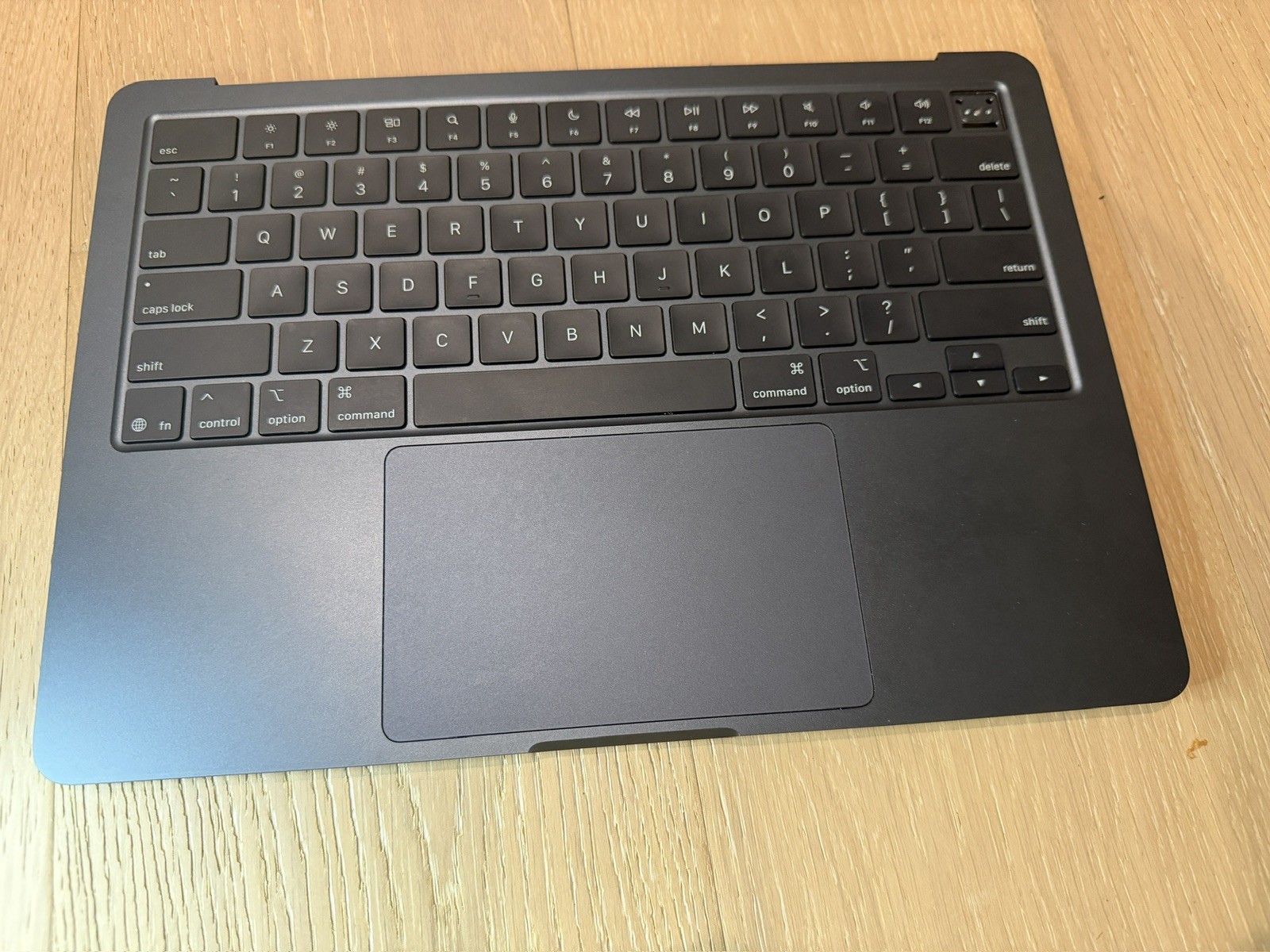 Top Case Keyboard Battery and other For MacBook Air 13″ M4 A3240 2025 Midnight