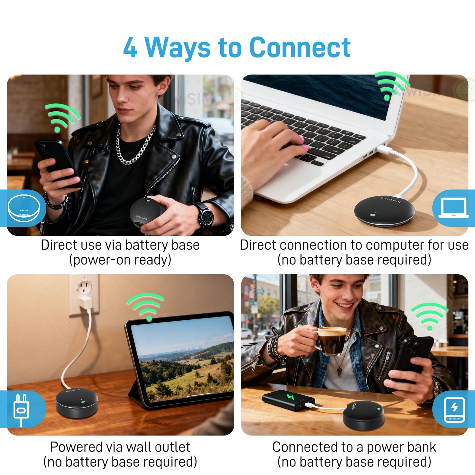 UFO Mobile Hotspot with Data 10GB-30Days, Portable Pocket WiFi 6 & 4G LTE Hot…