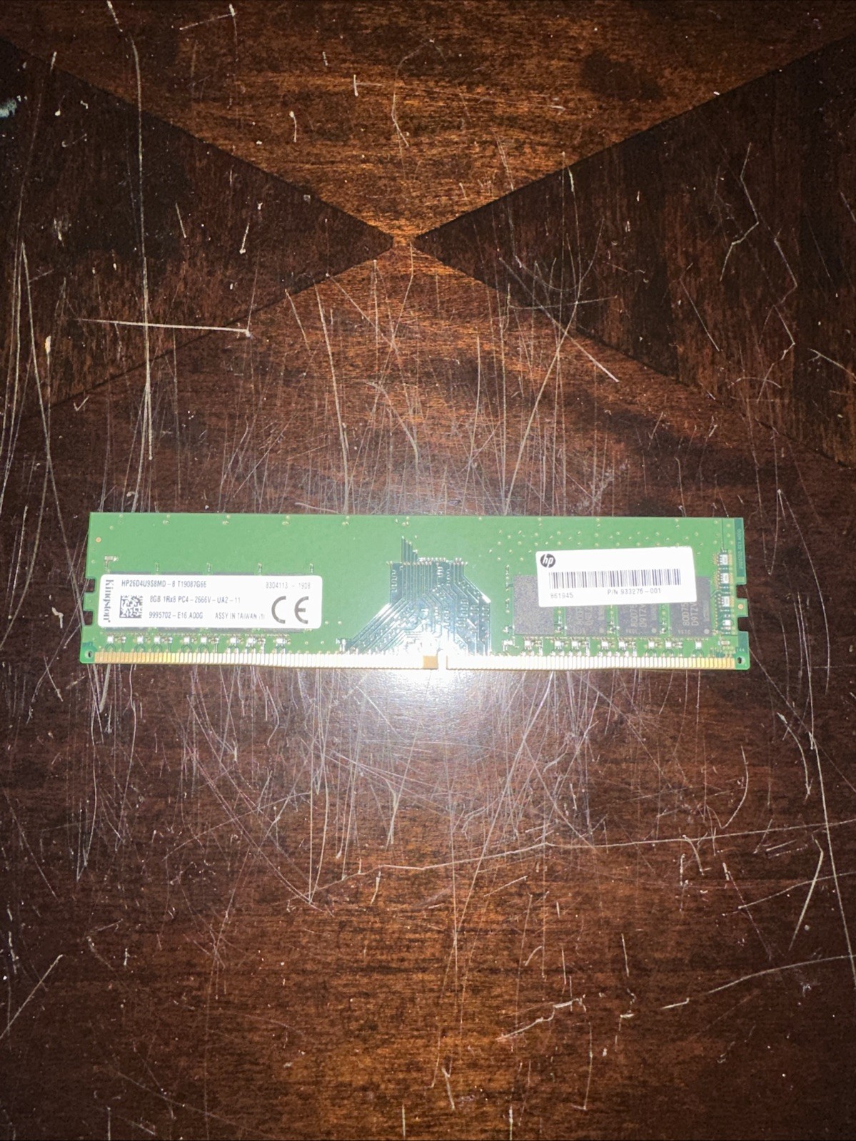 Kingston 8GB PC4-21300 DDR4-2666MHz Desktop RAM HP26D4U9S8ME-8