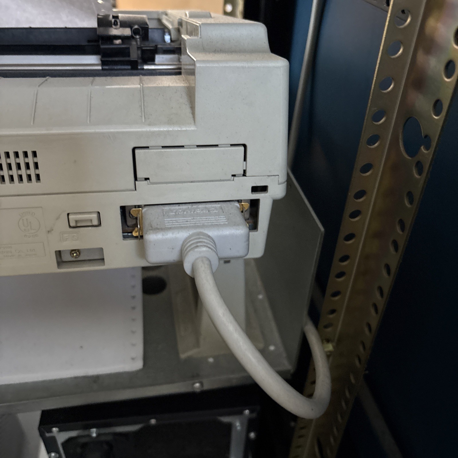 Panasonic KX-P1191 Multi-Mode Dot Matrix Printer w/ Power Cord & Cable Connector