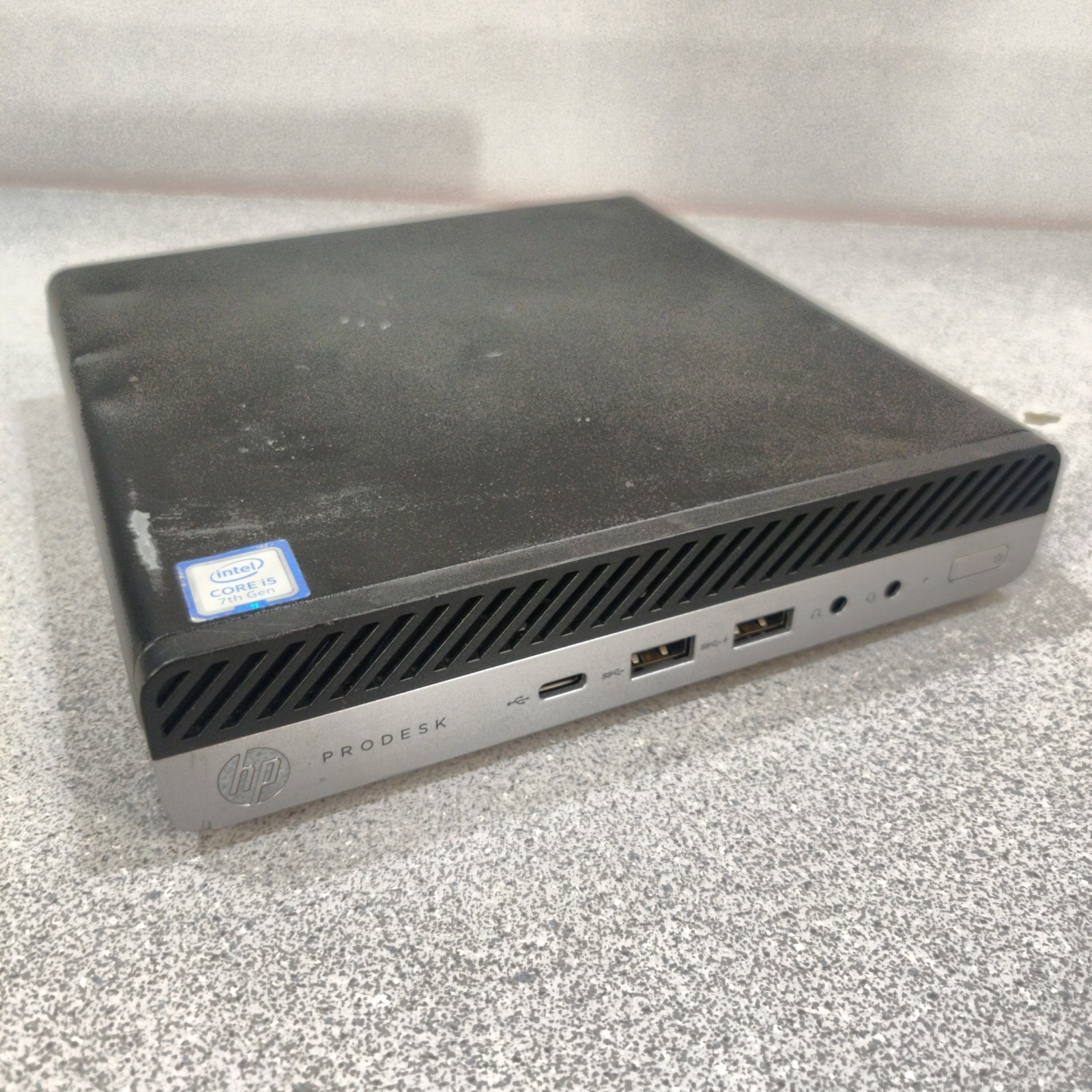 HP ProDesk 600 G3 Mini i5-6500T 2.50GHz 16GB NO SSD/OS/AC ADAPTER (Dented)