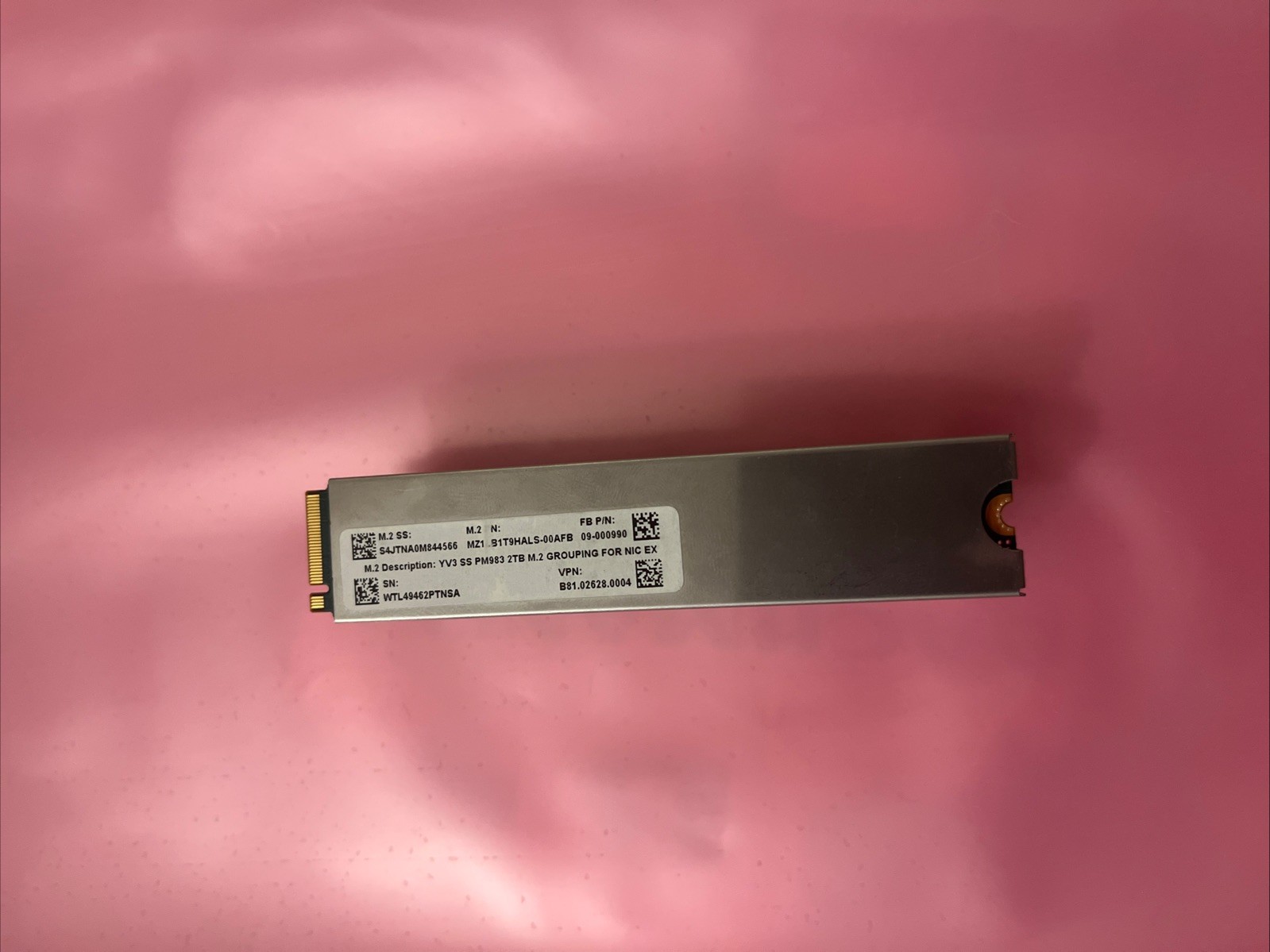 Samsung PM983 1.92TB NVMe PCIe3.0 M.2 22110 SSD MZ-1LB1T90 MZ1LB1T9HALS