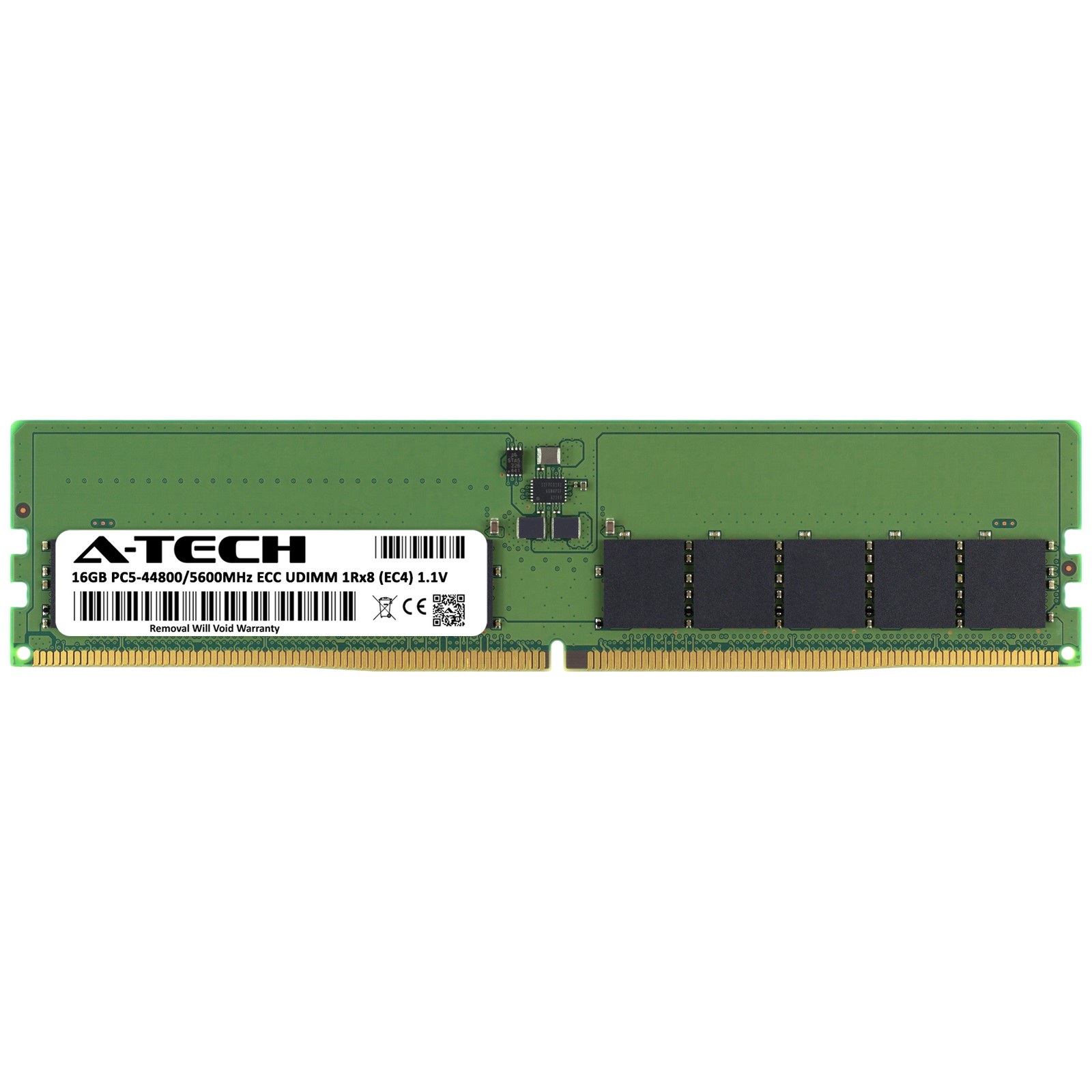 16GB PC5-44800 ECC UDIMM (Replacement for Micron MTC10C1084S1EC56BD1) Memory RAM