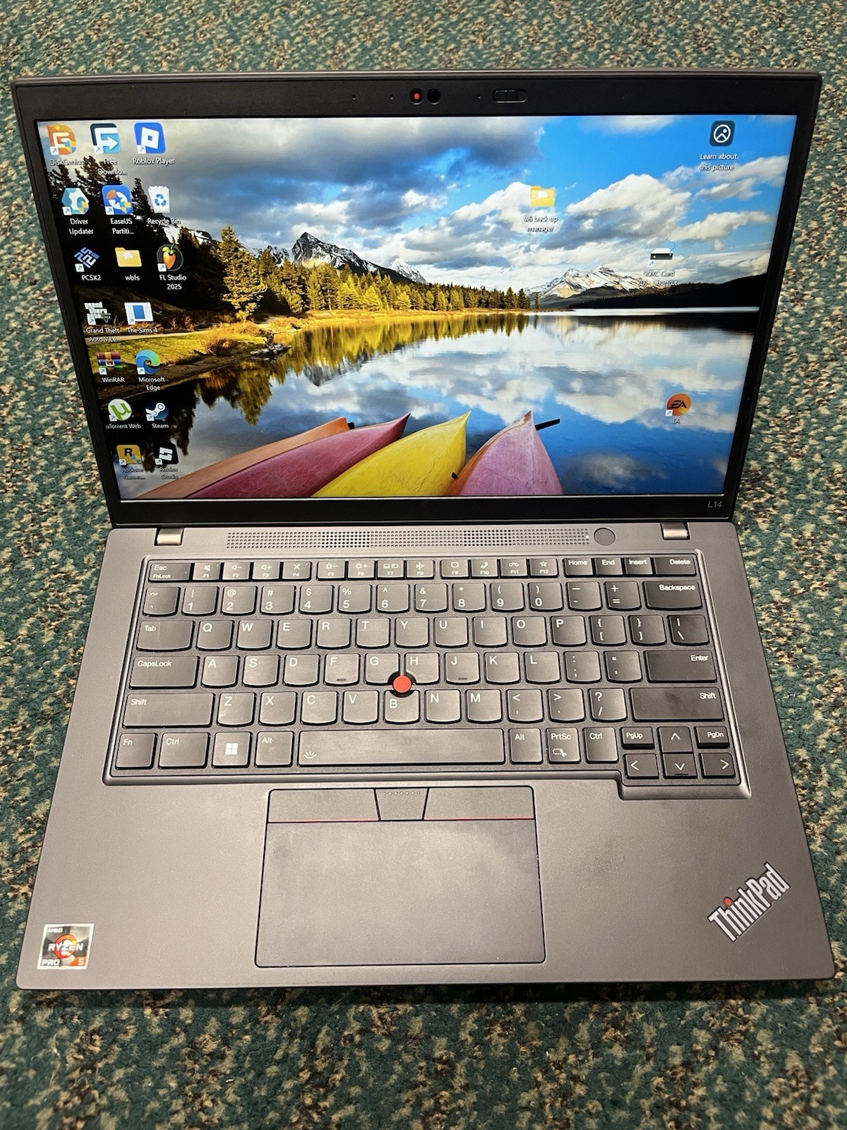 LENOVO THINKPAD L14 GEN 4 |AMD RYZEN 5 PRO 16GB RAM 512GB NVMe SSD | FREE SHIP