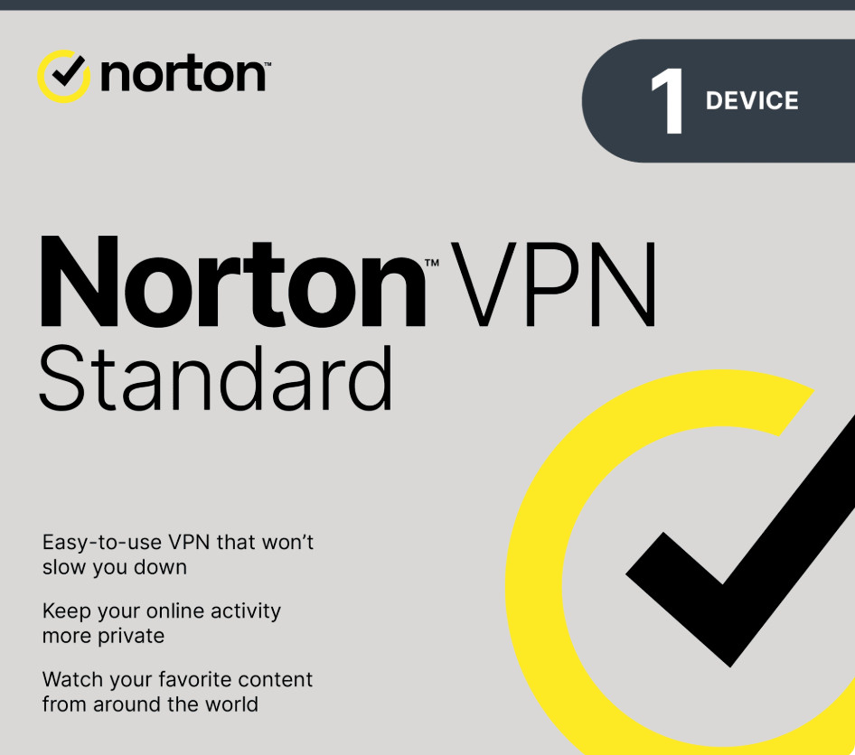 NORTON SECURE VPN 1 Device Brand New 1 year Subscription Ships FAST !!