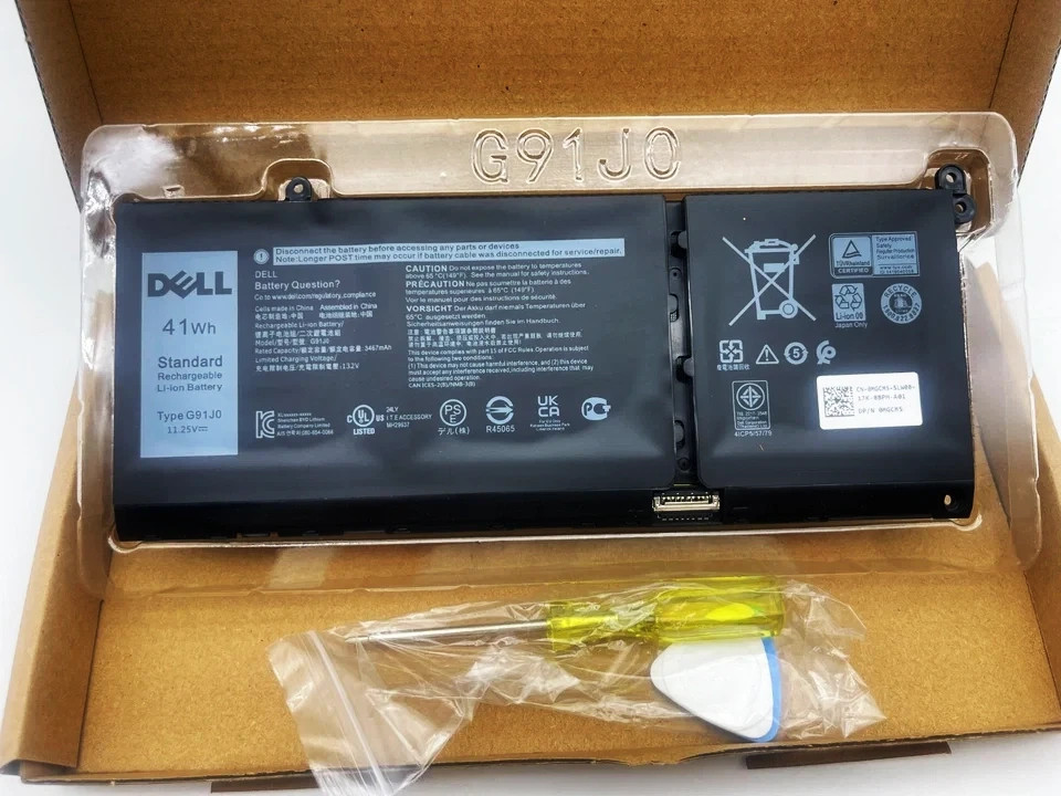 Genuine G91J0 Battery For Dell Latitude 3330 3420 3430 3445 3520 3530 5415 5515