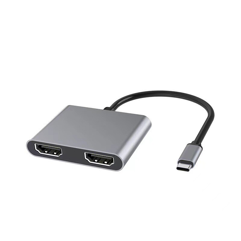USB-C 4-in-1 docking station Dual HDMI output/USB 3.0 /TYPE-C 87W fast charging