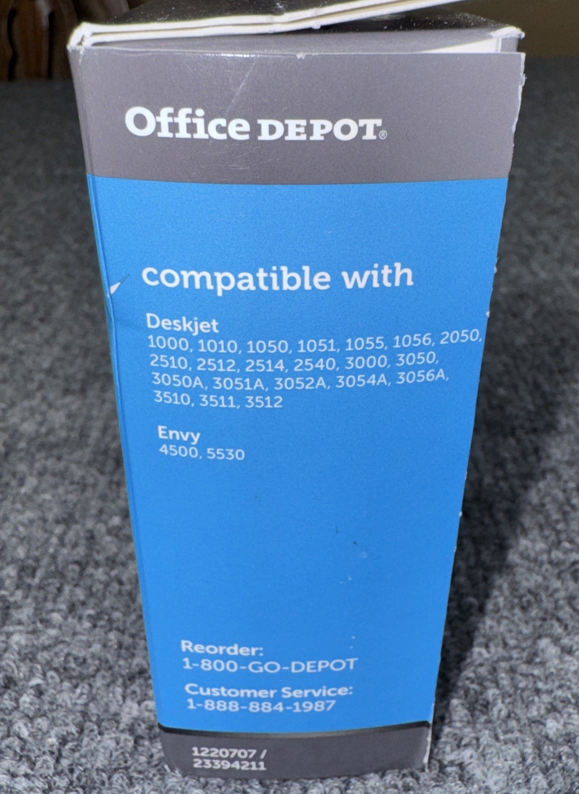 OFFICE DEPOT HIGH-YIELD INK CARTRIDGE FOR HP 61XL, CH563WN, OM05850 – BLACK
