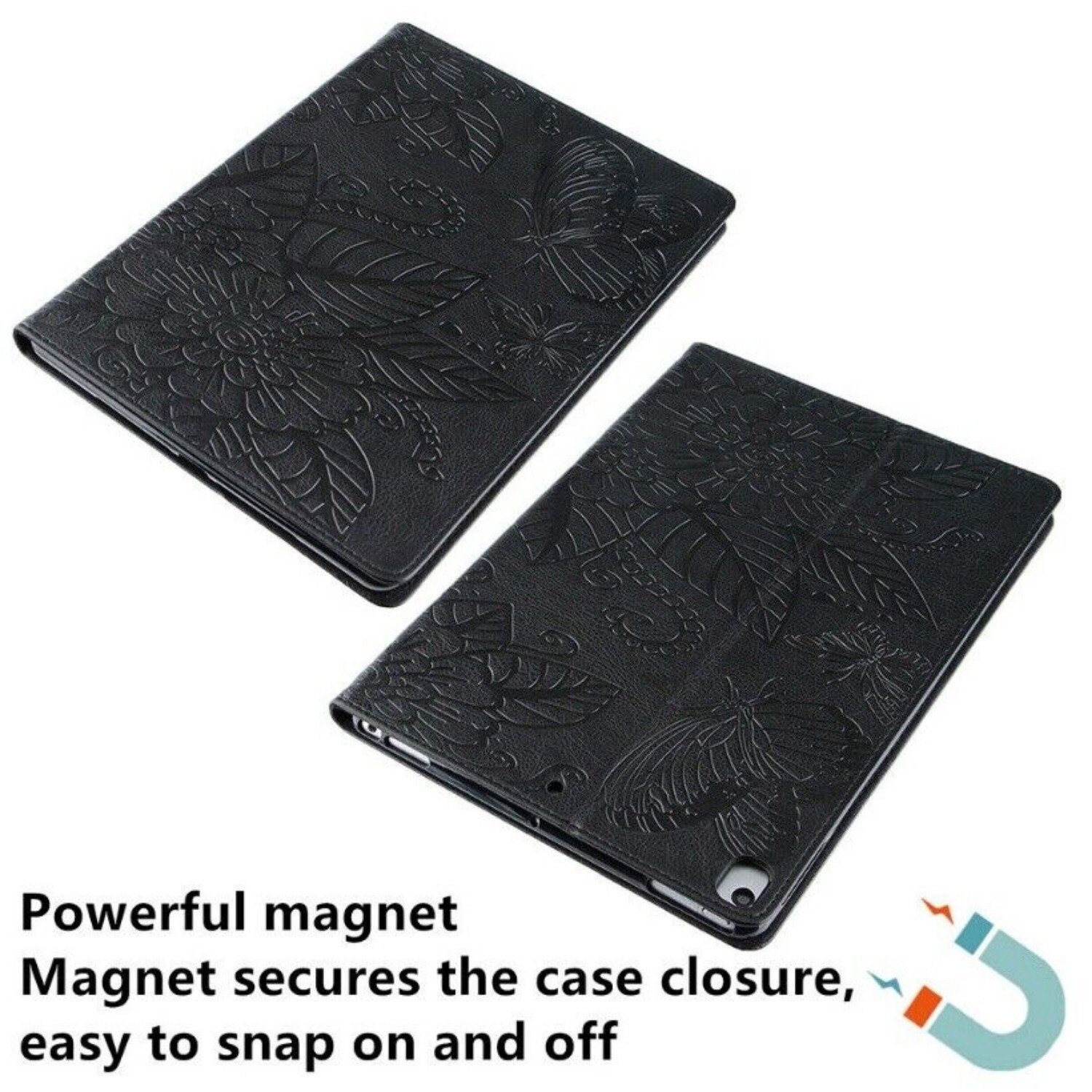 Case For iPad 7th 6th 5th Gen Mini 4 5 Air 11 2024 (M2) Leather Stand Flip Cover