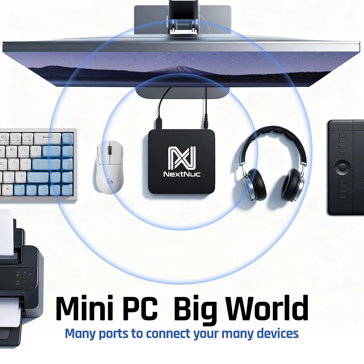 NextNuc intel 13Pro Intel i7-13620H 2.40 GHz Intel UHD Graphics Mini Desktop