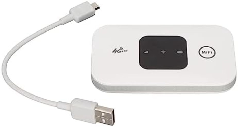 Lightweight Portable Internet Router with SIM Compatibility for Home/Travel