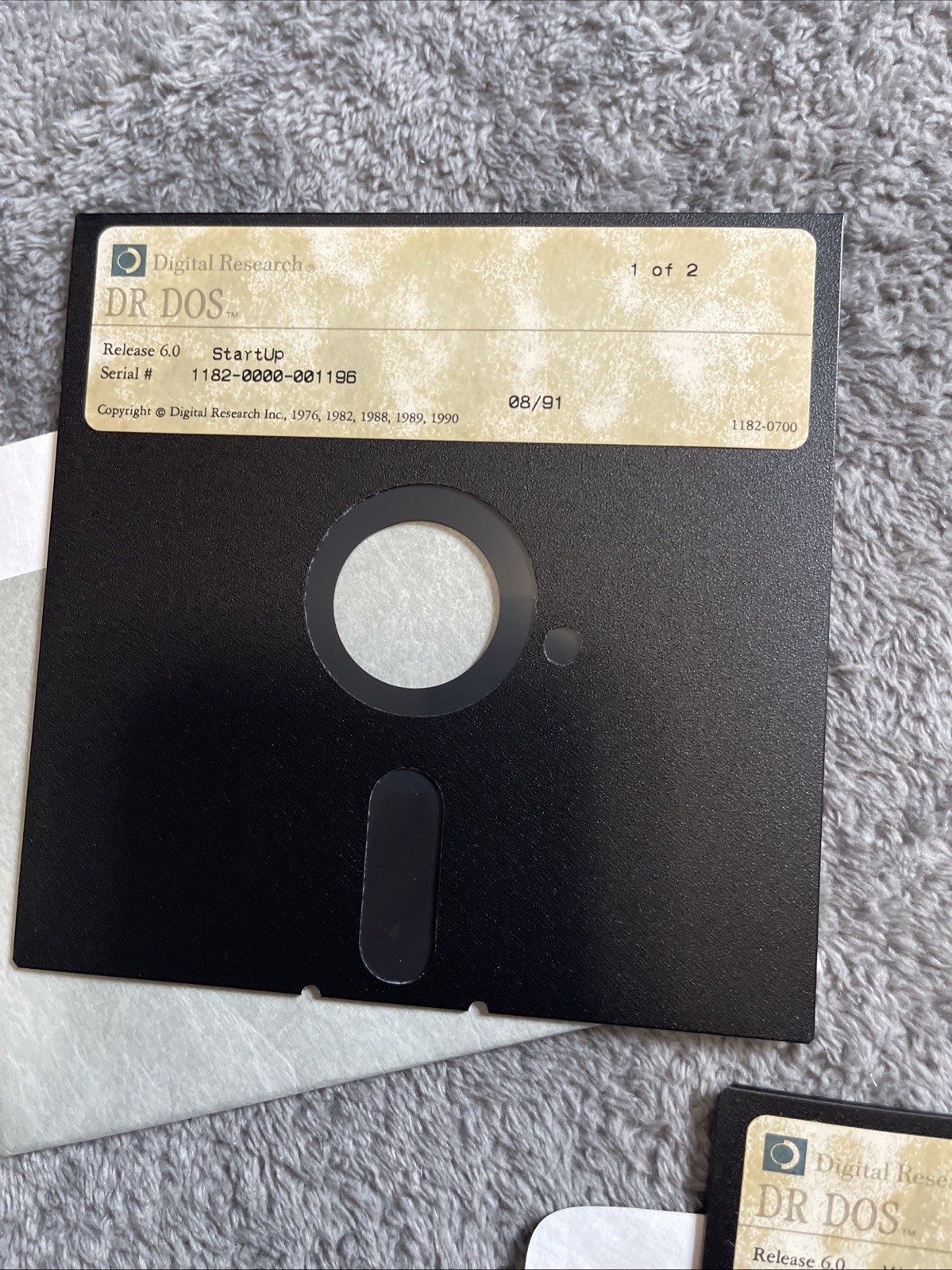 Digital Research DR DOS 6.0 Operating System for Personal Computers 5 1/4 Disks
