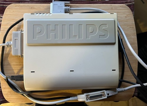 Vintage Philips CDD2600E External CD-R Drive. Rare.