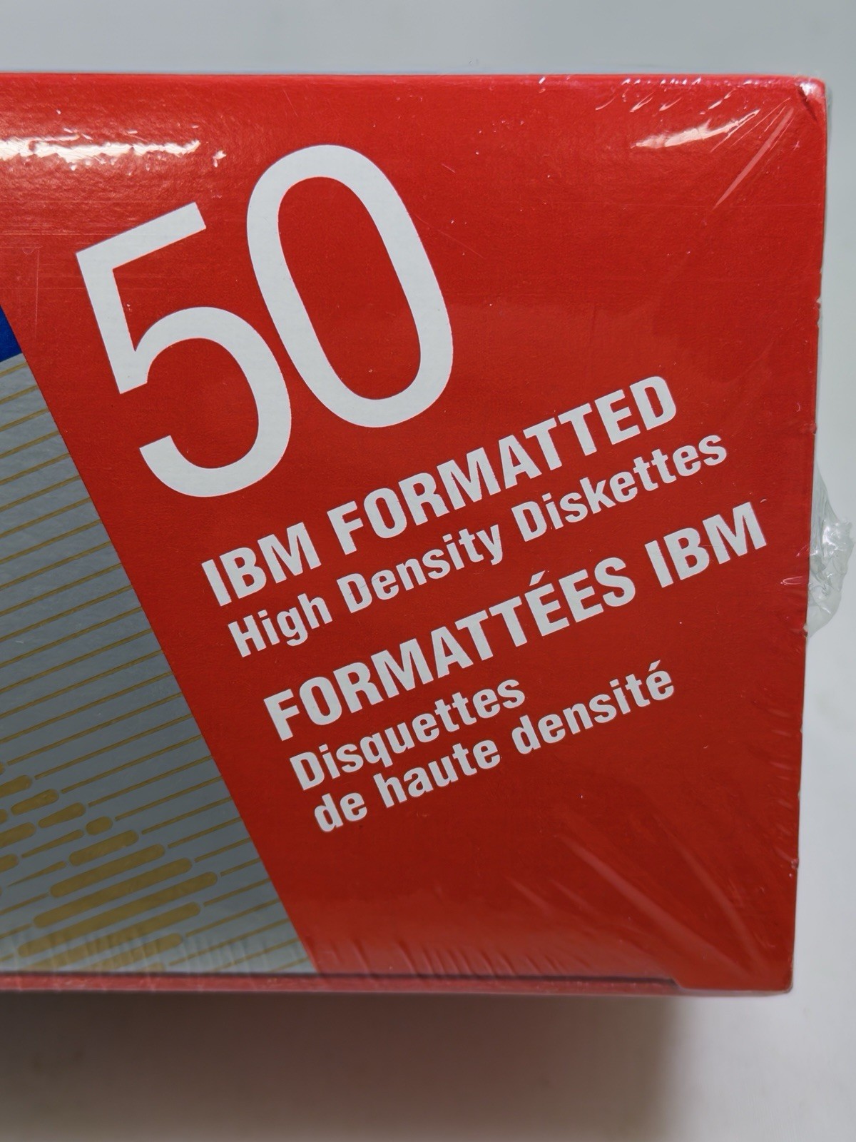 50 Pack 3M IBM High Density IBM Formatted 3.5 Diskettes NEW SEALED UNOPENED