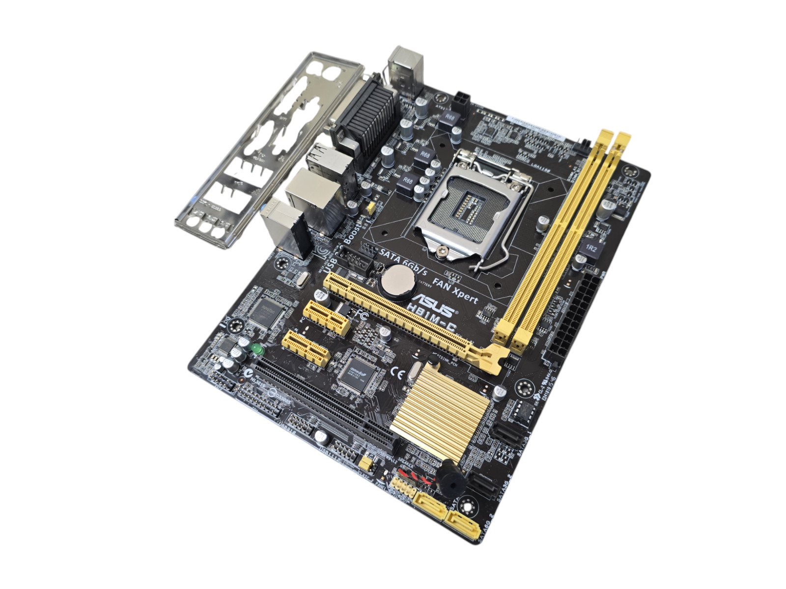 Asus H81M-C MicroATX Motherboard Intel LGA1150 w/ I/O Shield | Tested