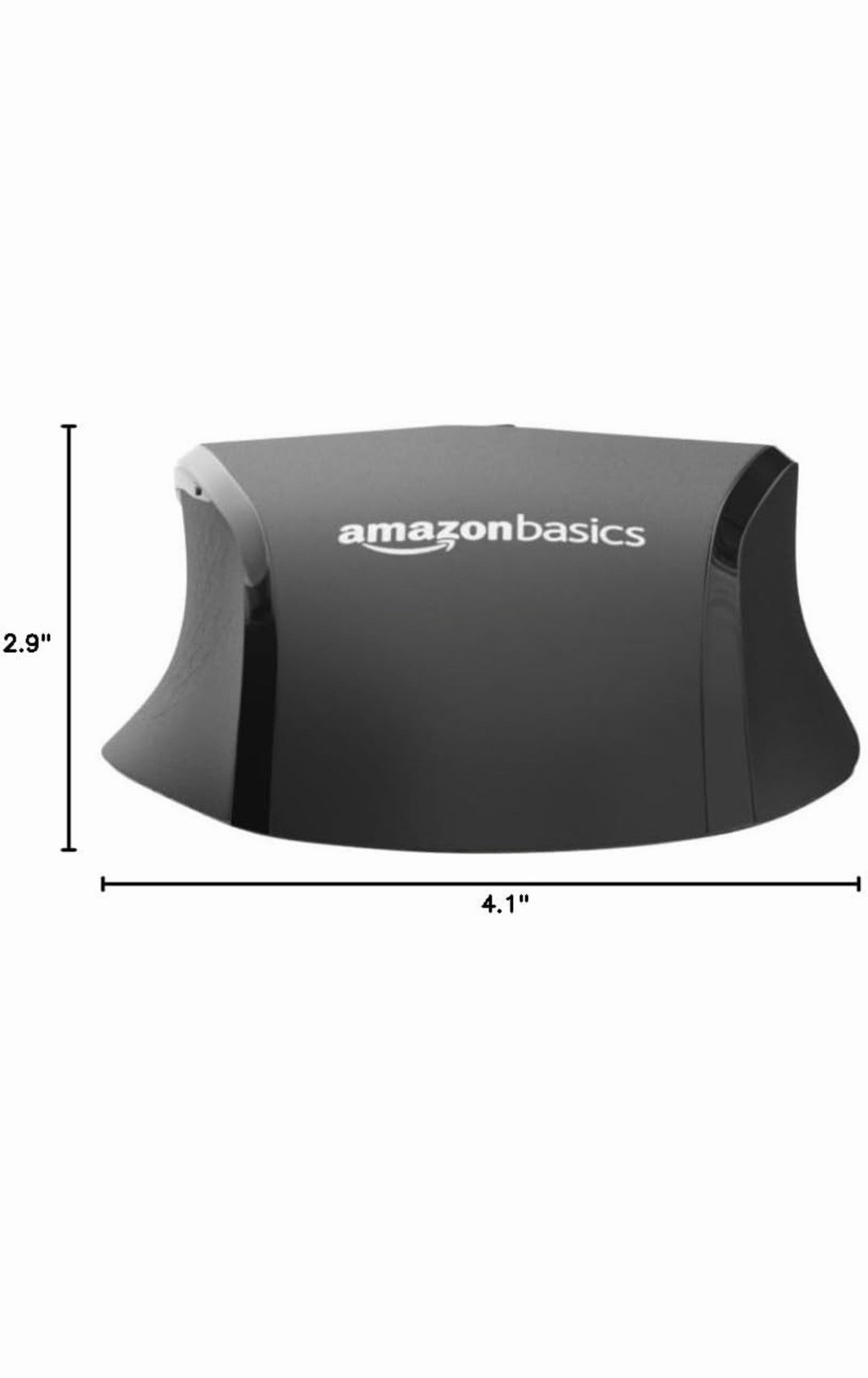 Amazon Basics 2.4 Ghz Wireless Optical Computer Mouse with USB Nano Receiver